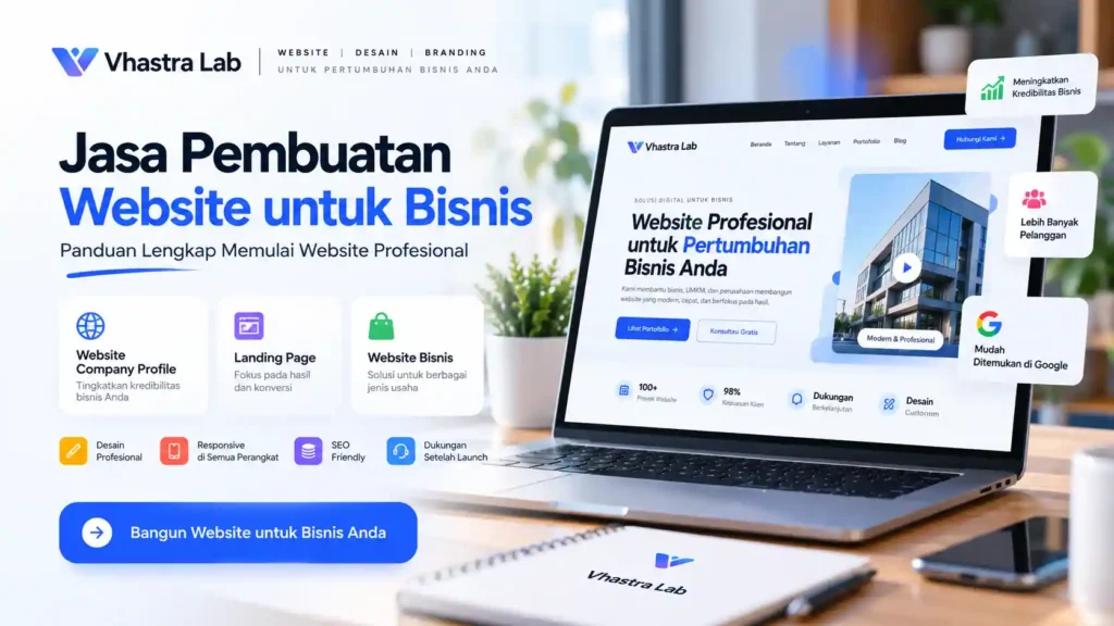 Jasa pembuatan website profesional untuk bisnis